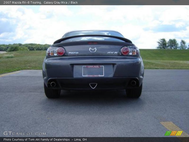 Galaxy Gray Mica / Black 2007 Mazda RX-8 Touring