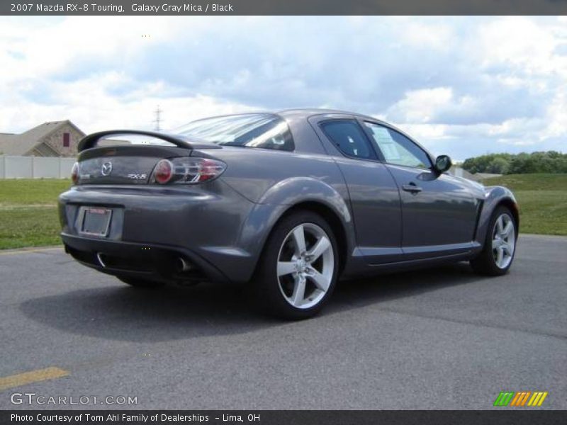Galaxy Gray Mica / Black 2007 Mazda RX-8 Touring