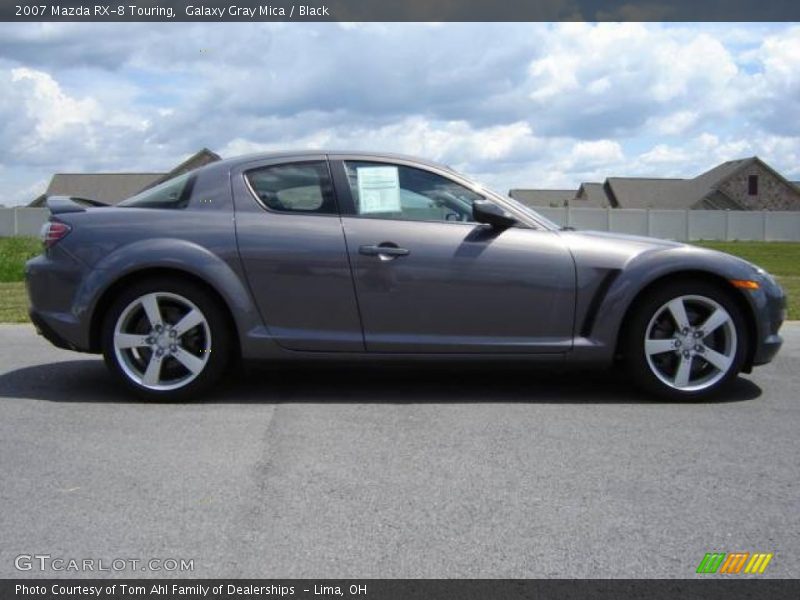 Galaxy Gray Mica / Black 2007 Mazda RX-8 Touring