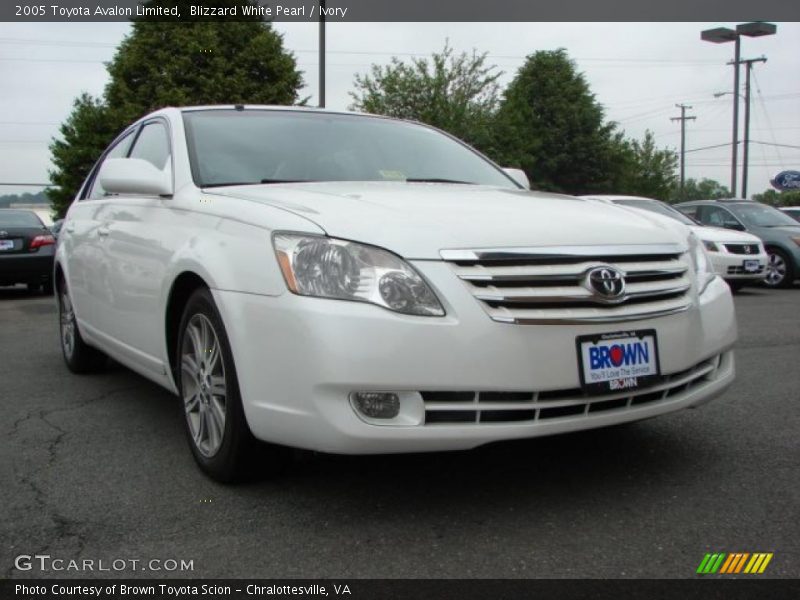Blizzard White Pearl / Ivory 2005 Toyota Avalon Limited