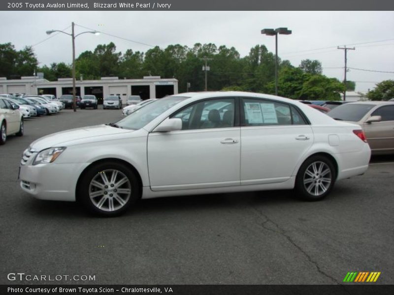 Blizzard White Pearl / Ivory 2005 Toyota Avalon Limited