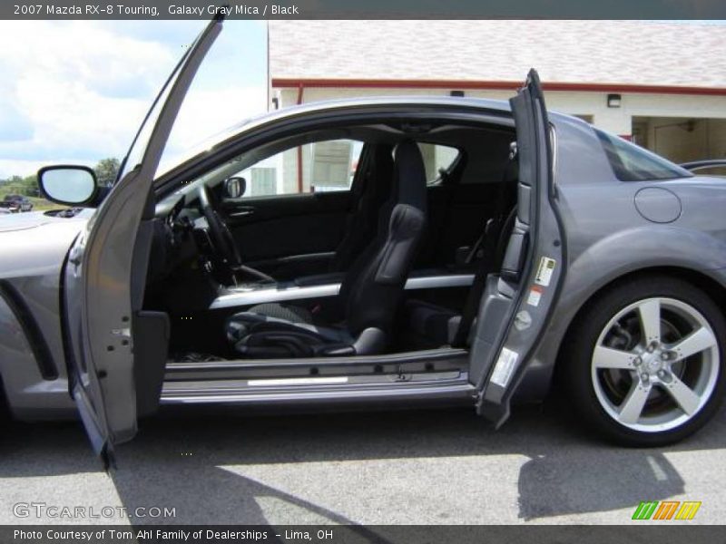 Galaxy Gray Mica / Black 2007 Mazda RX-8 Touring