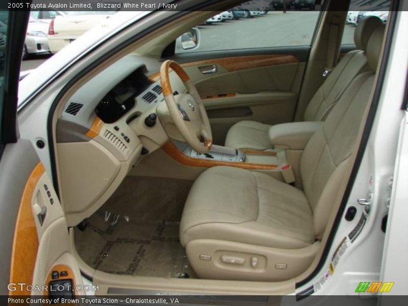 Blizzard White Pearl / Ivory 2005 Toyota Avalon Limited