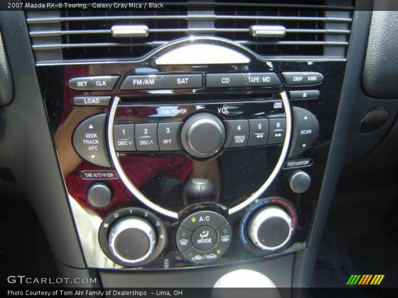 Galaxy Gray Mica / Black 2007 Mazda RX-8 Touring