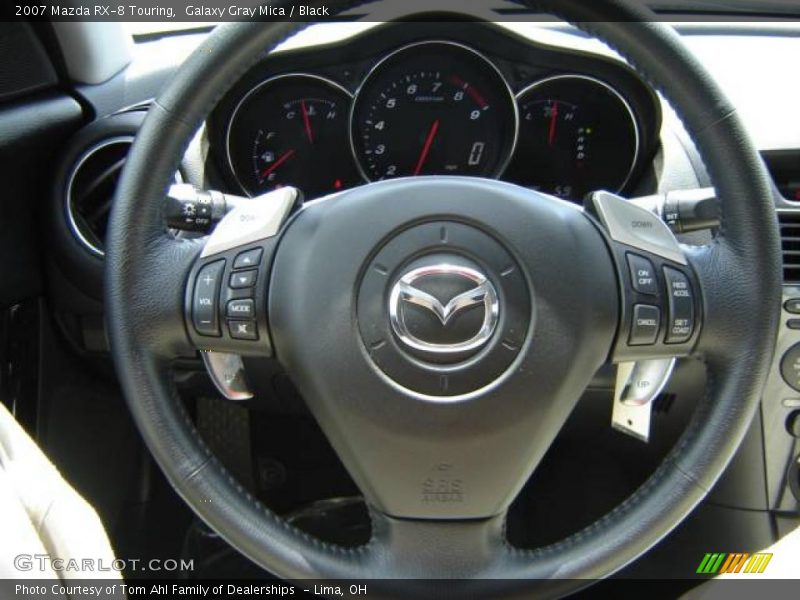 Galaxy Gray Mica / Black 2007 Mazda RX-8 Touring