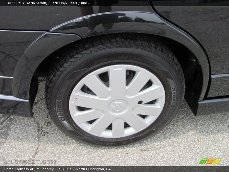 Black Onyx Pearl / Black 2007 Suzuki Aerio Sedan