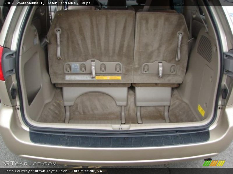 Desert Sand Mica / Taupe 2009 Toyota Sienna LE
