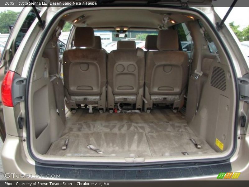 Desert Sand Mica / Taupe 2009 Toyota Sienna LE