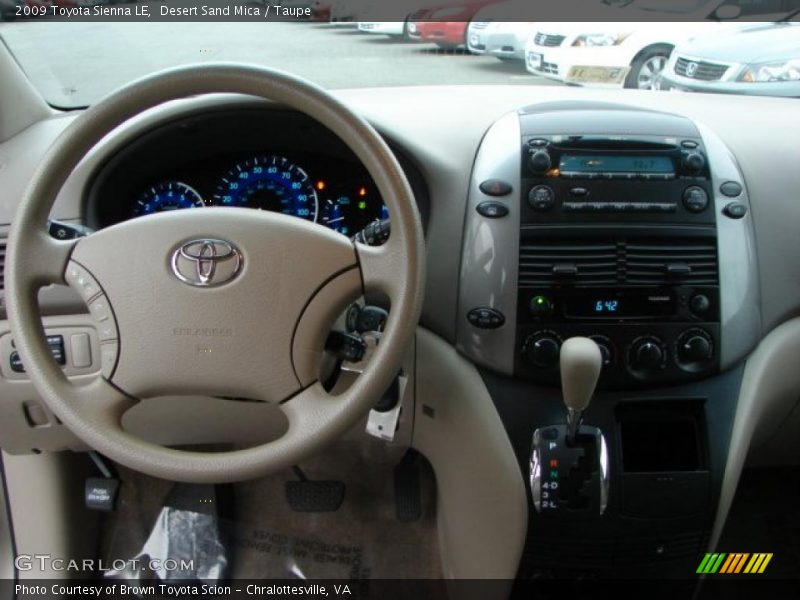 Desert Sand Mica / Taupe 2009 Toyota Sienna LE