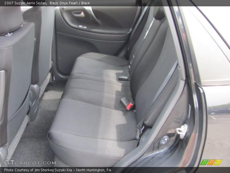 Black Onyx Pearl / Black 2007 Suzuki Aerio Sedan