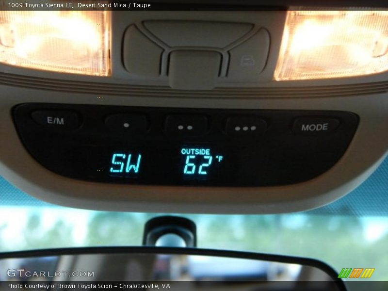 Desert Sand Mica / Taupe 2009 Toyota Sienna LE