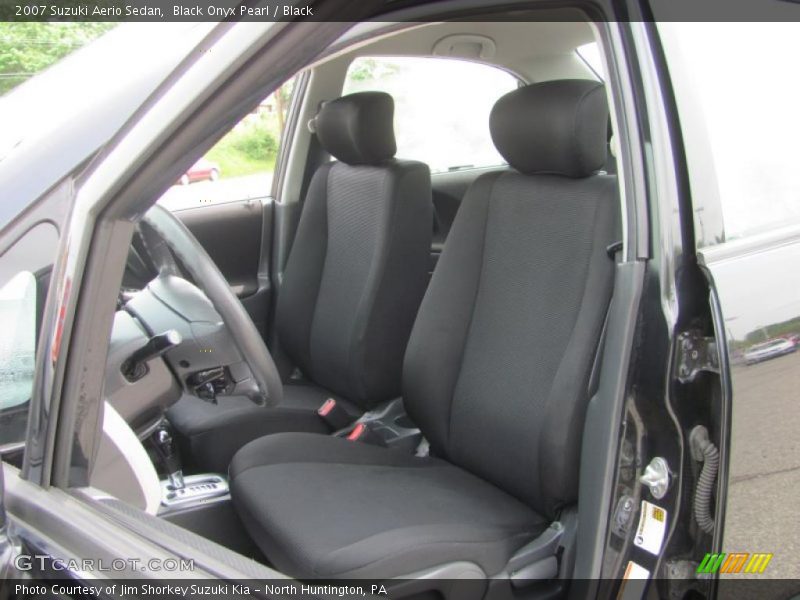 Black Onyx Pearl / Black 2007 Suzuki Aerio Sedan