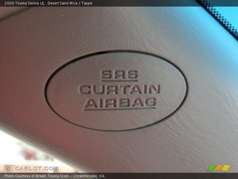 Desert Sand Mica / Taupe 2009 Toyota Sienna LE