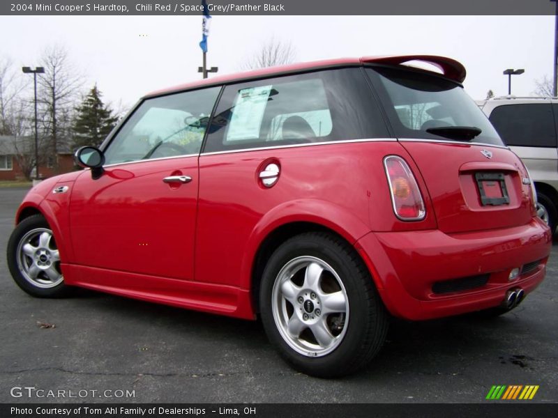 Chili Red / Space Grey/Panther Black 2004 Mini Cooper S Hardtop