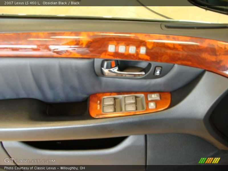Obsidian Black / Black 2007 Lexus LS 460 L