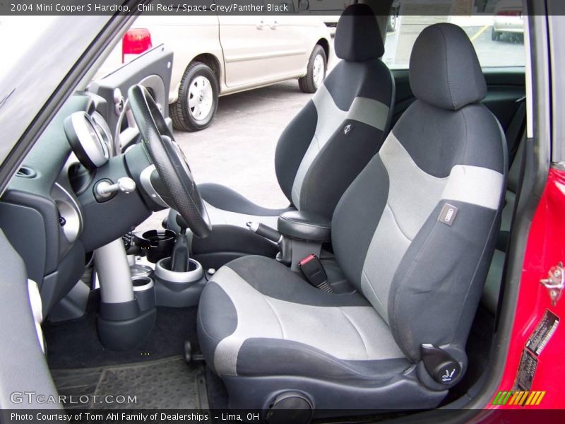 Chili Red / Space Grey/Panther Black 2004 Mini Cooper S Hardtop