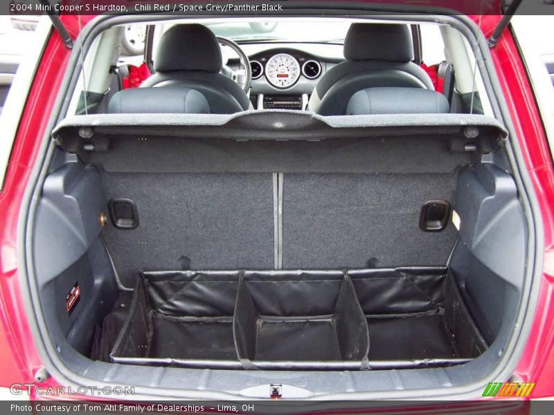 Chili Red / Space Grey/Panther Black 2004 Mini Cooper S Hardtop