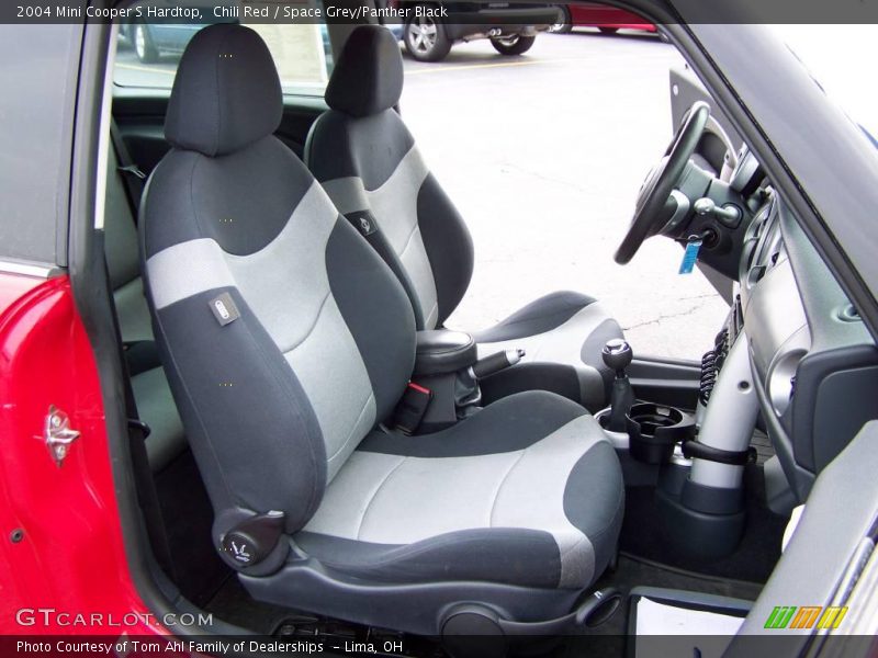 Chili Red / Space Grey/Panther Black 2004 Mini Cooper S Hardtop