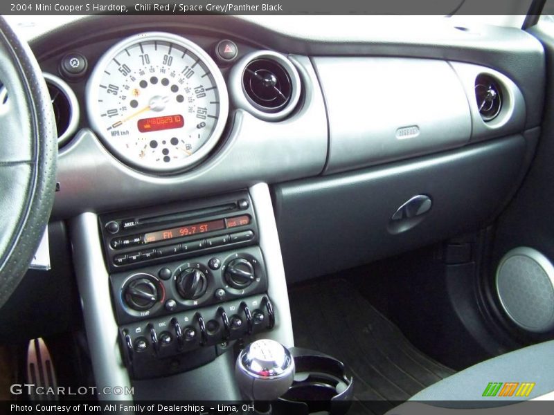 Chili Red / Space Grey/Panther Black 2004 Mini Cooper S Hardtop