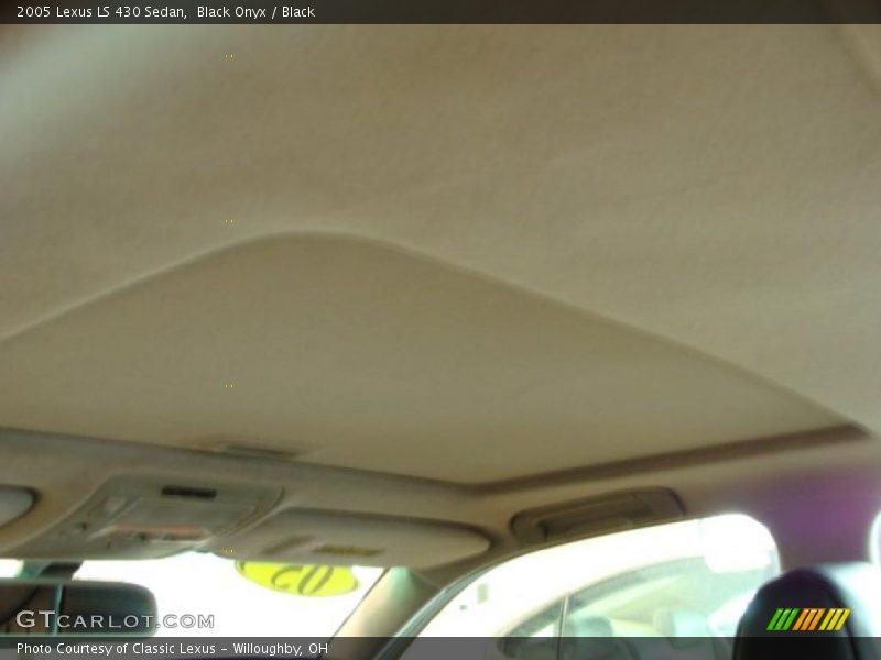 Black Onyx / Black 2005 Lexus LS 430 Sedan