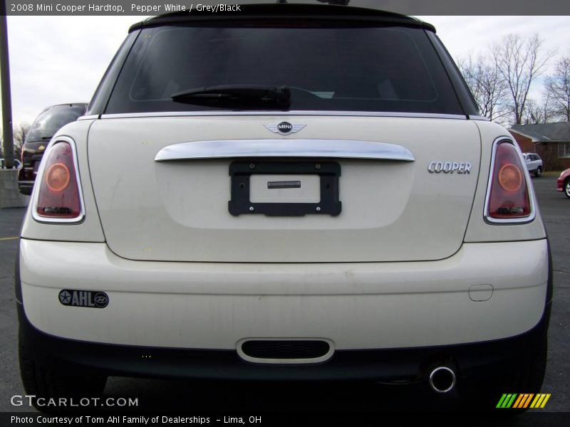 Pepper White / Grey/Black 2008 Mini Cooper Hardtop