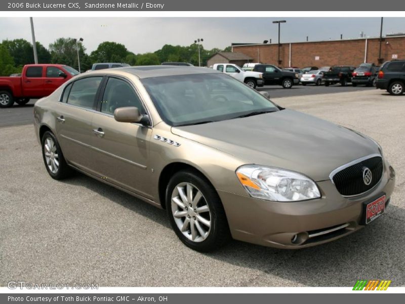 Sandstone Metallic / Ebony 2006 Buick Lucerne CXS