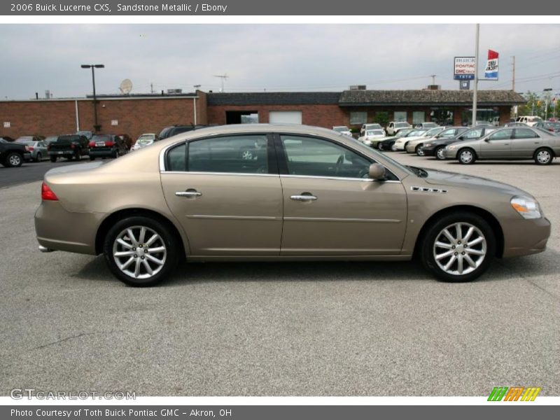 Sandstone Metallic / Ebony 2006 Buick Lucerne CXS
