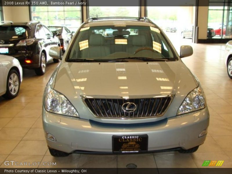 Bamboo Pearl / Ivory 2008 Lexus RX 350 AWD