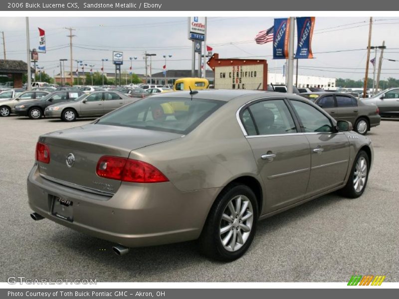 Sandstone Metallic / Ebony 2006 Buick Lucerne CXS