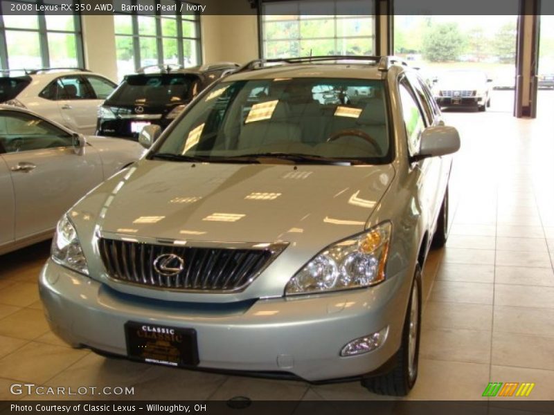 Bamboo Pearl / Ivory 2008 Lexus RX 350 AWD