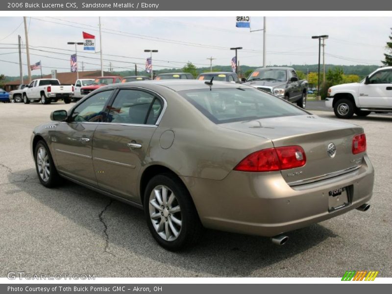 Sandstone Metallic / Ebony 2006 Buick Lucerne CXS