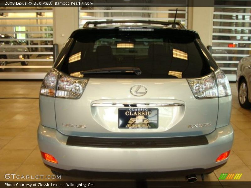 Bamboo Pearl / Ivory 2008 Lexus RX 350 AWD