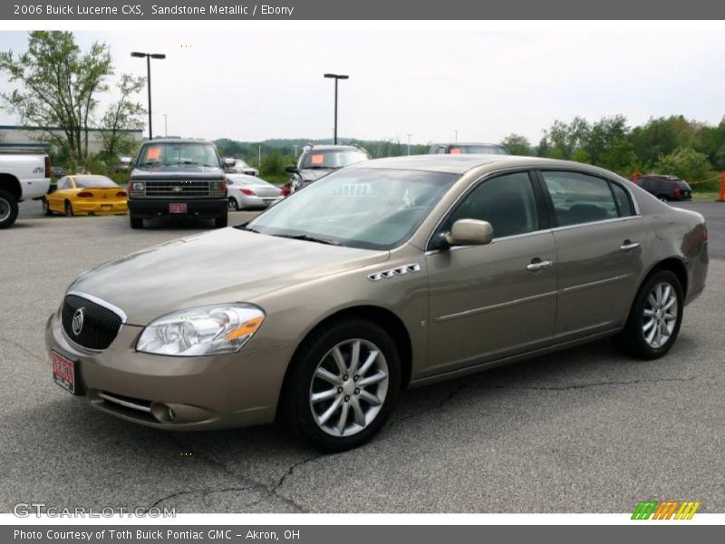 Sandstone Metallic / Ebony 2006 Buick Lucerne CXS