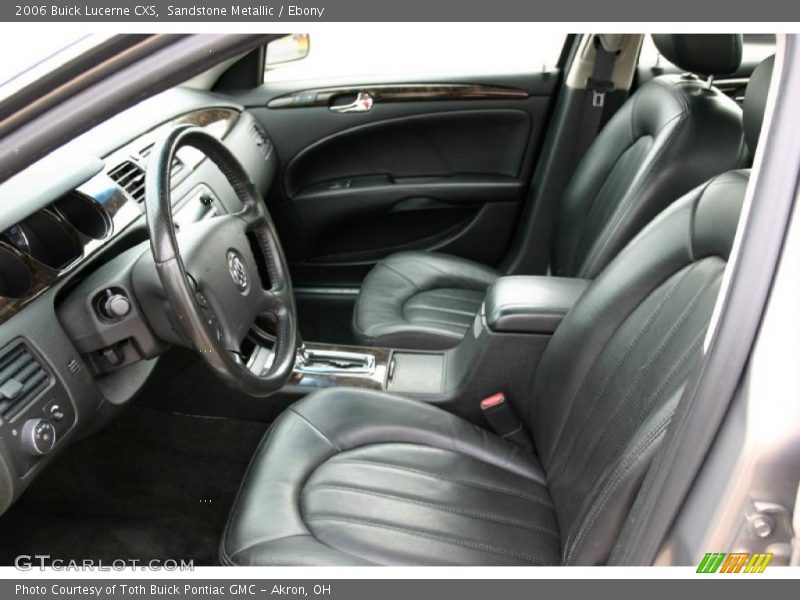 Sandstone Metallic / Ebony 2006 Buick Lucerne CXS