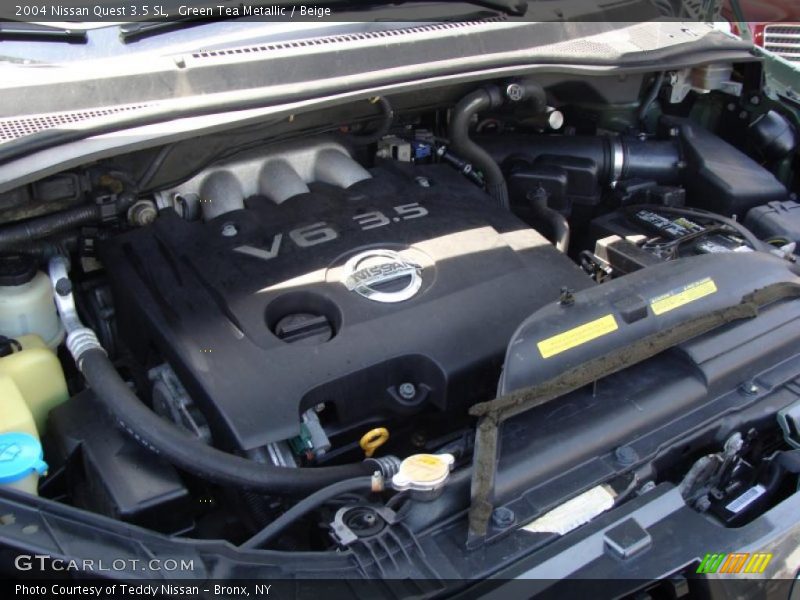 Green Tea Metallic / Beige 2004 Nissan Quest 3.5 SL