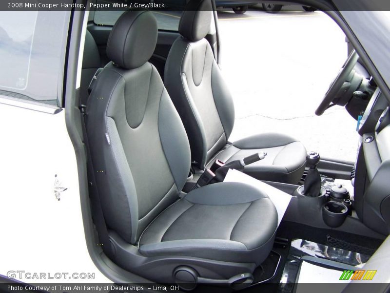 Pepper White / Grey/Black 2008 Mini Cooper Hardtop