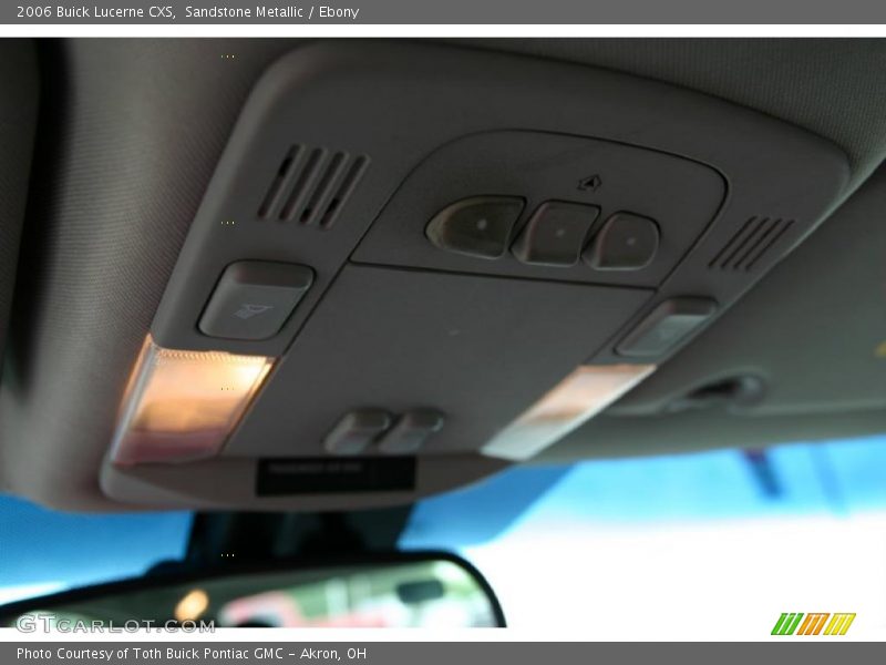 Sandstone Metallic / Ebony 2006 Buick Lucerne CXS