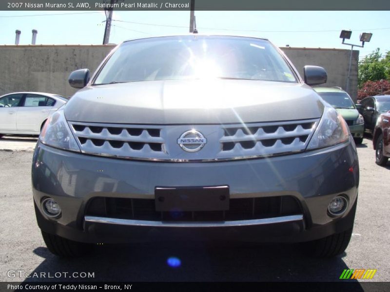 Platinum Pearl Matallic / Charcoal 2007 Nissan Murano SL AWD