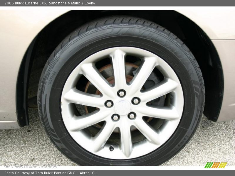Sandstone Metallic / Ebony 2006 Buick Lucerne CXS