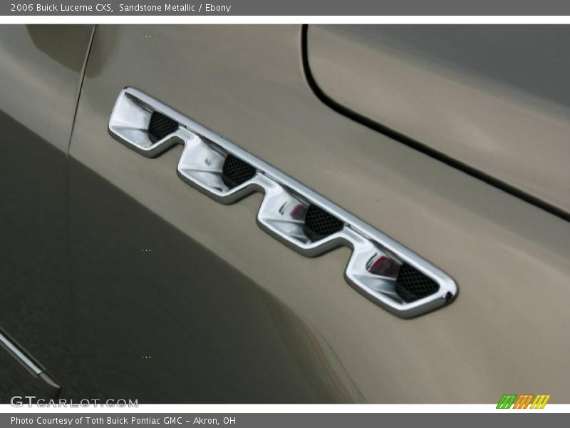 Sandstone Metallic / Ebony 2006 Buick Lucerne CXS