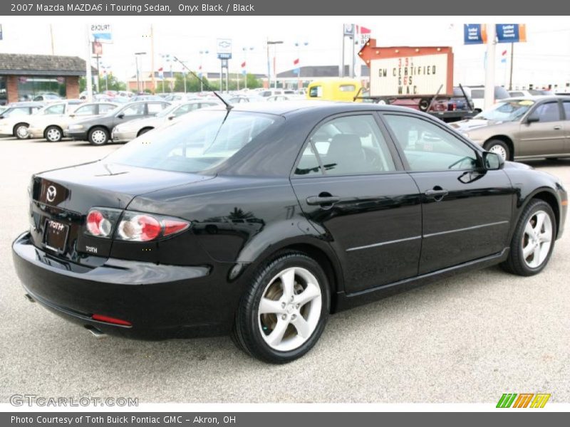 Onyx Black / Black 2007 Mazda MAZDA6 i Touring Sedan