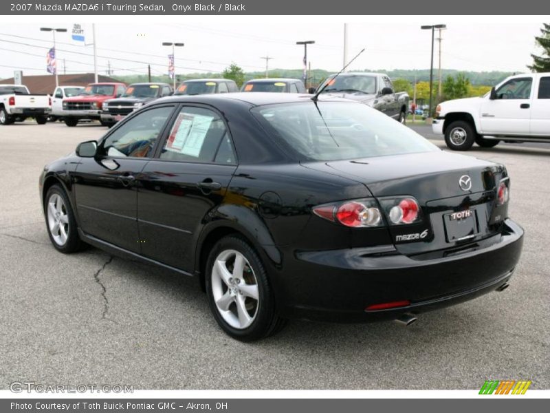 Onyx Black / Black 2007 Mazda MAZDA6 i Touring Sedan