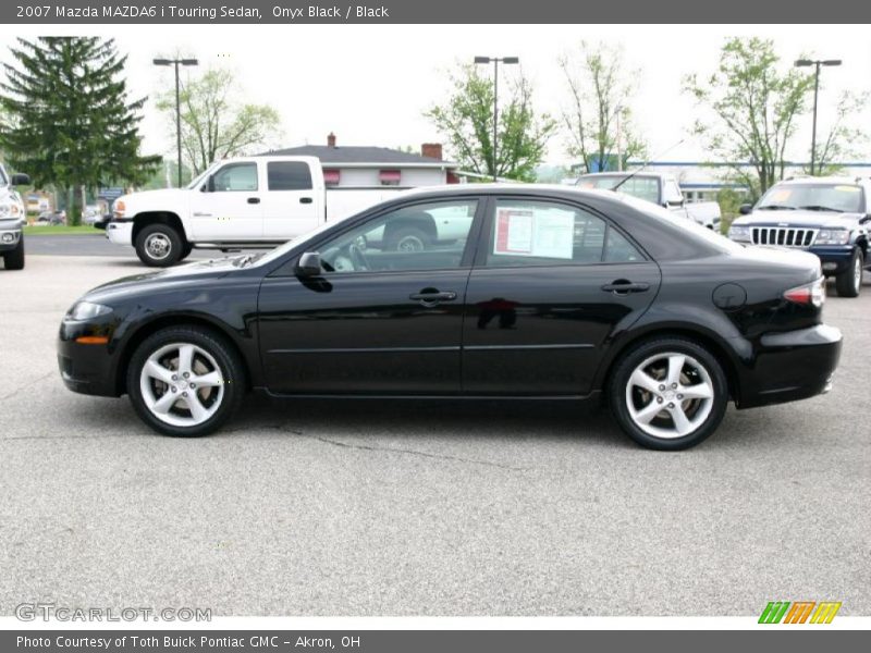 Onyx Black / Black 2007 Mazda MAZDA6 i Touring Sedan