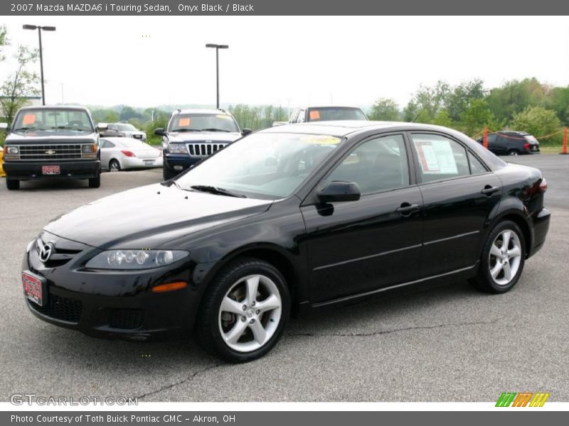 Onyx Black / Black 2007 Mazda MAZDA6 i Touring Sedan