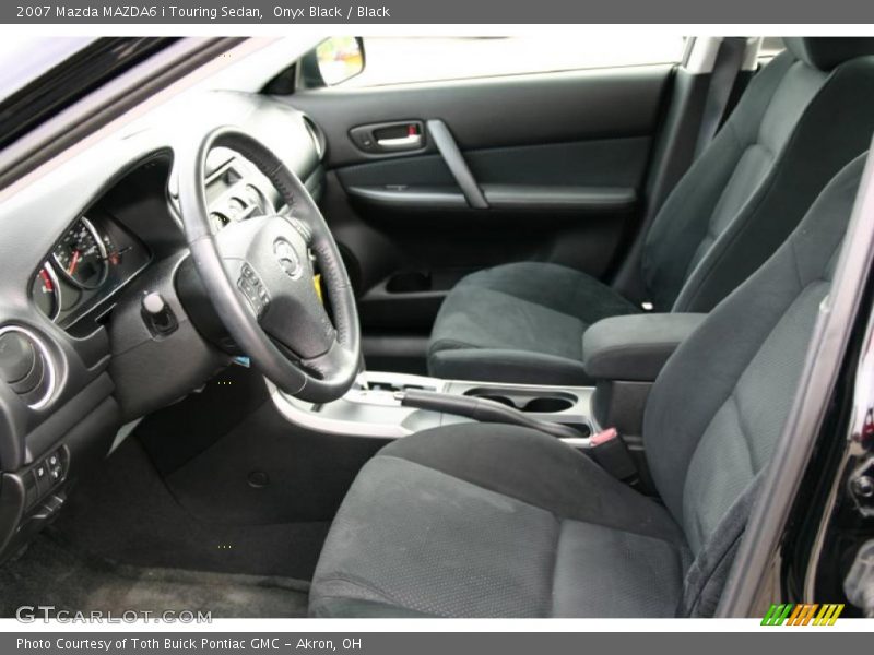 Onyx Black / Black 2007 Mazda MAZDA6 i Touring Sedan