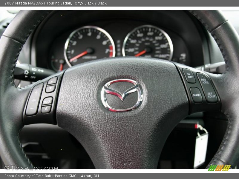 Onyx Black / Black 2007 Mazda MAZDA6 i Touring Sedan