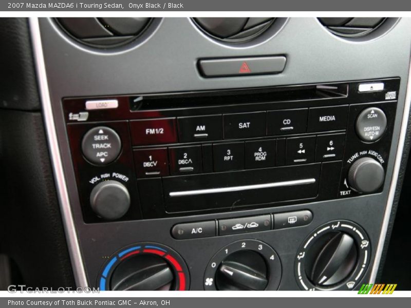 Onyx Black / Black 2007 Mazda MAZDA6 i Touring Sedan