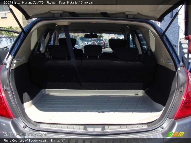 Platinum Pearl Matallic / Charcoal 2007 Nissan Murano SL AWD