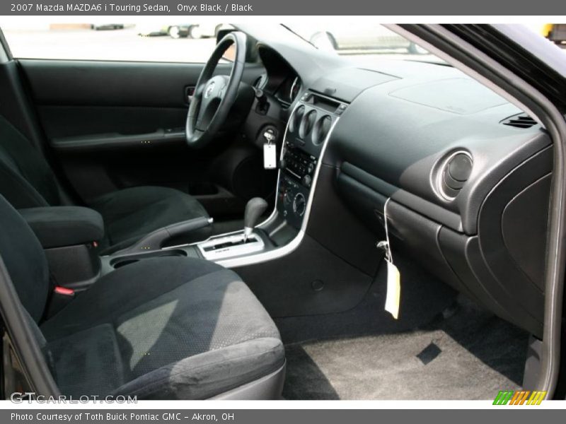 Onyx Black / Black 2007 Mazda MAZDA6 i Touring Sedan