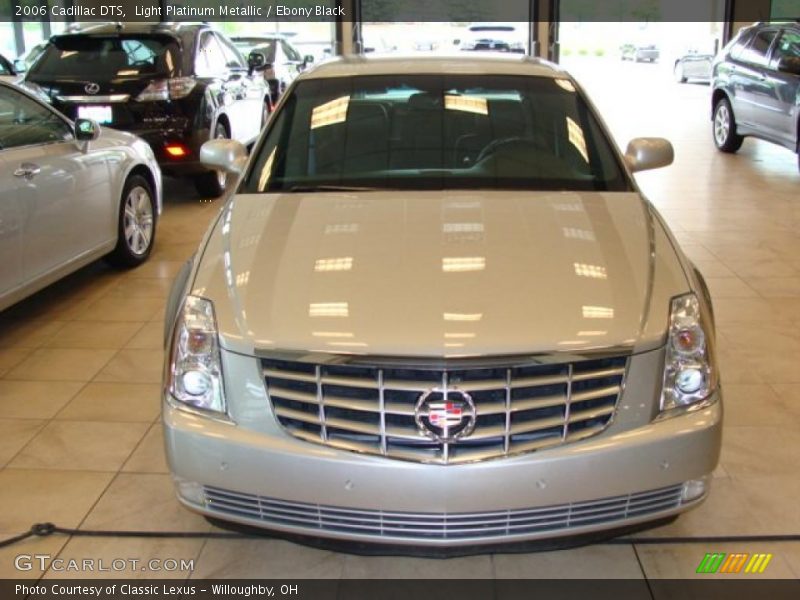 Light Platinum Metallic / Ebony Black 2006 Cadillac DTS